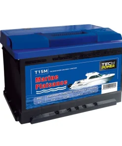 TECH POWER Batterie Marine^Batterie 12V 62Ah marine