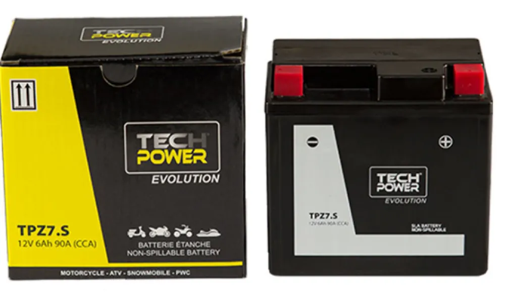 TECH POWER Batterie Marine^Batterie 12V 20Ah AGM SLA Jet ski/Moto