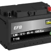TECH POWER Batterie 12V 65Ah Start & Stop EFB
