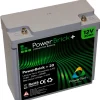 POWERTECH Batterie 12V Lithium Etanche Powerbrick+ 12V 20Ah