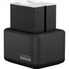 GOPRO Batteries pour camera Enduro double + Double chargeur de batterie