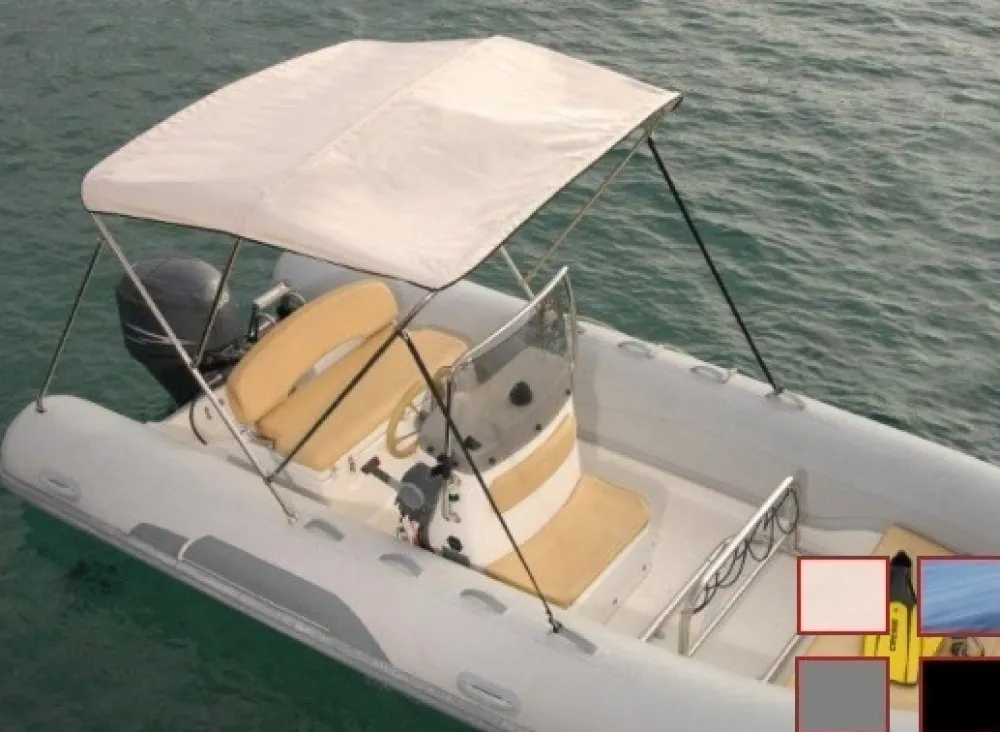 MATC Taud Et Bimini|Bimini Et Taud Bateau^Bimini Inox 3 arceaux Oxygene1850-1980 mm