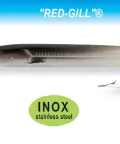 RED GILL Leurre Bar|Leurre Souple^Blister de 4 Leurres Souples Red-Gill 70 mm