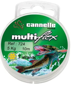 CANNELLE Fils De Pêche|Nylons / Tresses^Bobine 10 m Acier Multiflex C729