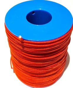DENTY SPEARFISHING Dyneema Et Drisse^Bobine de Dyneema gainé  Ø 1.5 mm - Rouge 100 m