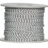 SIGALSUB Dyneema Et Drisse^Bobine de Dyneema gainé Ø 1,8 mm Blanche et Noir 100 m
