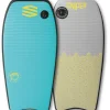 SNIPER Bodyboard gonflable Puffer 45 Teal/Yellow