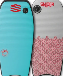 SNIPER Planche De Bodyboard^Bodyboard gonflable Puffer Teal/Red  38