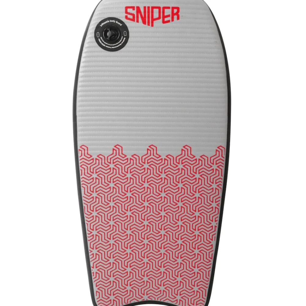 SNIPER Planche De Bodyboard^Bodyboard gonflable Puffer Teal/Red 38