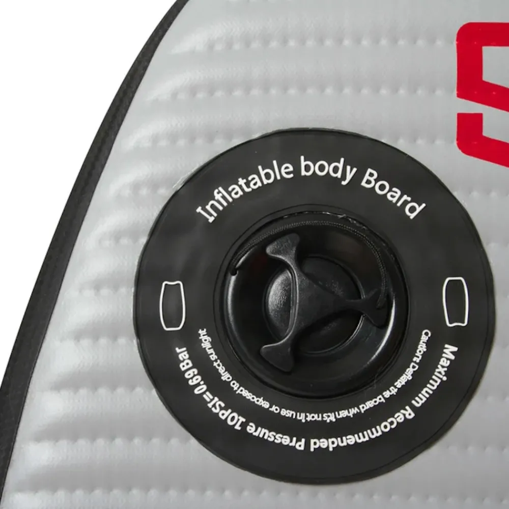 SNIPER Planche De Bodyboard^Bodyboard gonflable Puffer Teal/Red 38