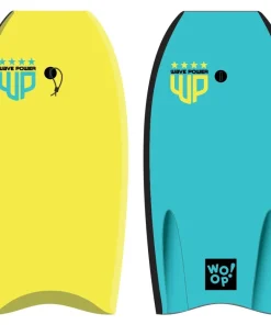 WAVE POWER Bodyboard Woop Yellow/Aqua 42