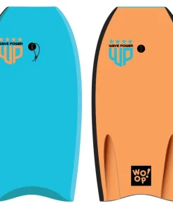 WAVE POWER Bodyboard Woop Sky/Fluro Orange 39
