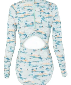 AZTRON Lycra / Rashguard|Top Néoprène^Bodysuit Femme Waikiki