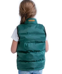 Enfant JOBE Bodywarmer unisexe enfant | Sarcelle foncé