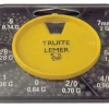 LEMER Boite 8 cases carrée de plombs fendus 120 gr TRUITE 7mm-6mm-N°4/0-2/0-0-1-3-5