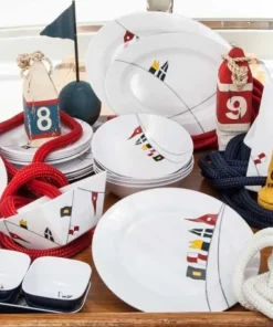 MARINE BUSINESS Vaisselle^Bol - Collection Regata - 6 Pièces