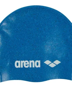 ARENA Bonnet de natation Silicone Junior Bleu