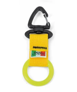 BEST DIVERS Boucle anneau sangle jaune à clip