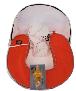 4WATER Bouée de sauvetage fer à cheval + feu lithium