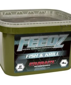 STARBAITS Appâts Carpe|Appat De Pêche^Bouillette Power Feedz Fish & krill