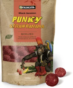 RADICAL CARPE Appâts Carpe|Appat De Pêche^Bouillettes Punky Strawbanana