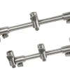 CARPSPIRIT Rod Pod Carpe Et Supports^Buzz Bar Ajustable Inox 300 2/3 Cannes Arrière