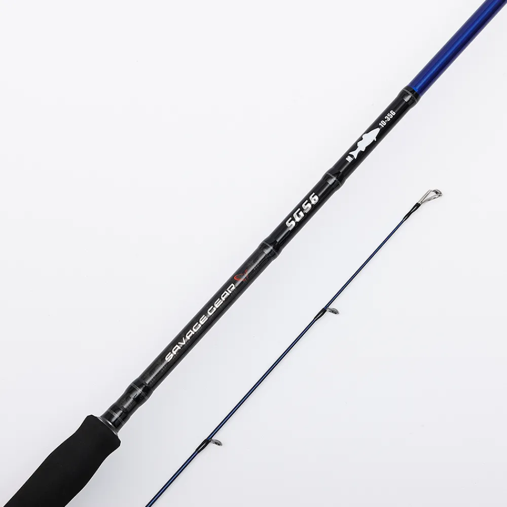 SAVAGE GEAR Canne À Pêche|Cannes Carnassier^Canne spinning SGS6 Topwater & Softlure
