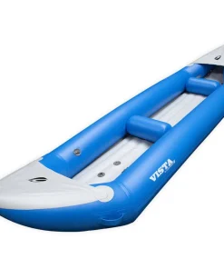 AQUA DESIGN Canoë Gonflable|Kayak Gonflable Et Pack^Canoe Kayak gonflable PVC 2 places Vista Bleu Hotdog eau vive