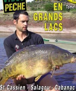VIDEO PêCHE Dvd / Livres^Carpes en grands lacs : St Cassien - Salagou - Cabanac (2 DVD) avec Nicolas Migeon