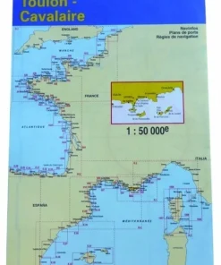 NAVICARTE Carte de Navigation pliée