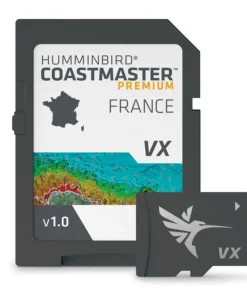 HUMMINBIRD Carte Marine^Carte Coastmaster - Côtes Françaises + Corse