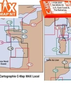 C-MAP Carte Marine^Carte Marine Max Local - C-Card