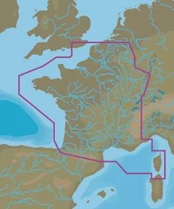 C-MAP Carte Max N+ - France entière + eaux intérieures