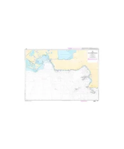 SHOM Carte Marine^Carte de Fos-sur-Mer à Marseille