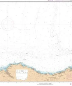 SHOM Carte pliée de Mimizan-Plage à Cabo de Ajo