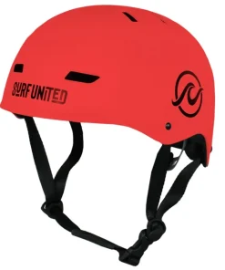 SURF UNITED Casque|Casque Wakeboard^Casque de protection sports nautiques Apeks Rouge