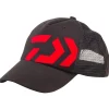 DAIWA Casquette Trucker Noir logo rouge