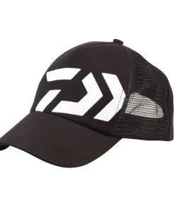 DAIWA Vêtements|Vêtements^Casquette Trucker Noir logo blanc