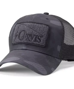 ORVIS Casquette 1971 Camo Trucker Hat Blackout Camo