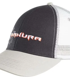 SAKURA Casquette trucker - gris/noir