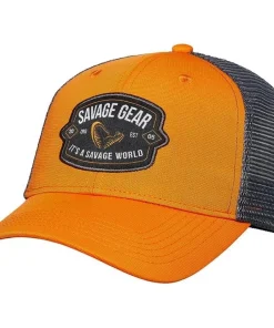 SAVAGE GEAR Casquette Badge Trucker Cap Orange