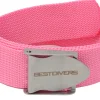 BEST DIVERS Ceinture de plongée Nylon Rose boucle Inox