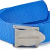 BEST DIVERS Ceinture de plongée Nylon Bleu boucle Inox
