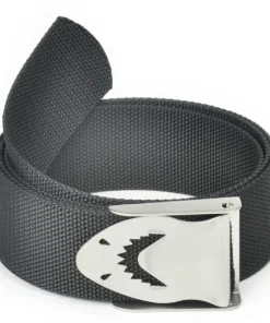 BEST DIVERS Lestage Et Ceintures^Ceinture de plongée Nylon Noir boucle Inox Requin