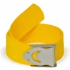 BEST DIVERS Ceinture de plongée Nylon Jaune boucle Inox Requin