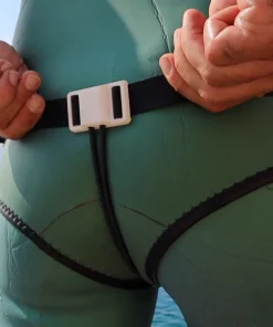 OCTOPUS FREEDIVING Ceinture Lanyard CNF Longe d'apnée Blanc