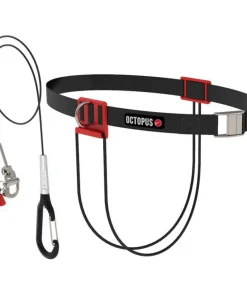 OCTOPUS FREEDIVING Accessoire Apnée|Ceinture D' Apnée^Ceinture Lanyard CNF Longe d'apnée Red