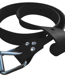 EPSEALON Ceinture Marseillaise Latex - Noire