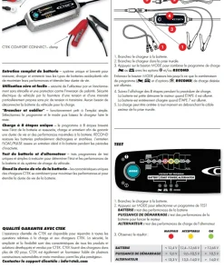 CTEK Chargeur de batterie MXS5.0 TEST & CHARGE 12V 5A