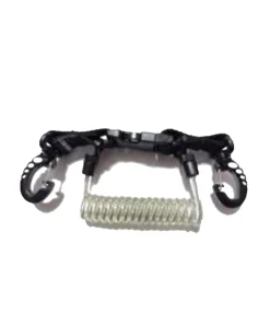 CRESSI-SUB Clip Spiral Cressi Lanyard With Clip Snap